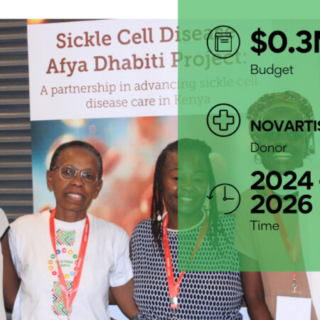 NCD staff pose for a photo during a seminar on sickle cell jpg